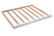Shelf edge VKC30 / VD30, Stainless steel - Vigneron