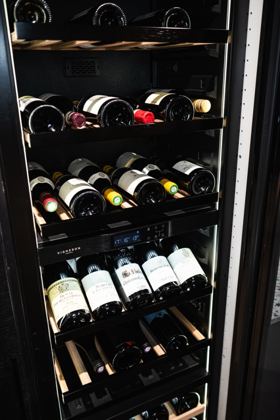 Bordure de clayette VKB180 / VKI180, Noir - Vigneron