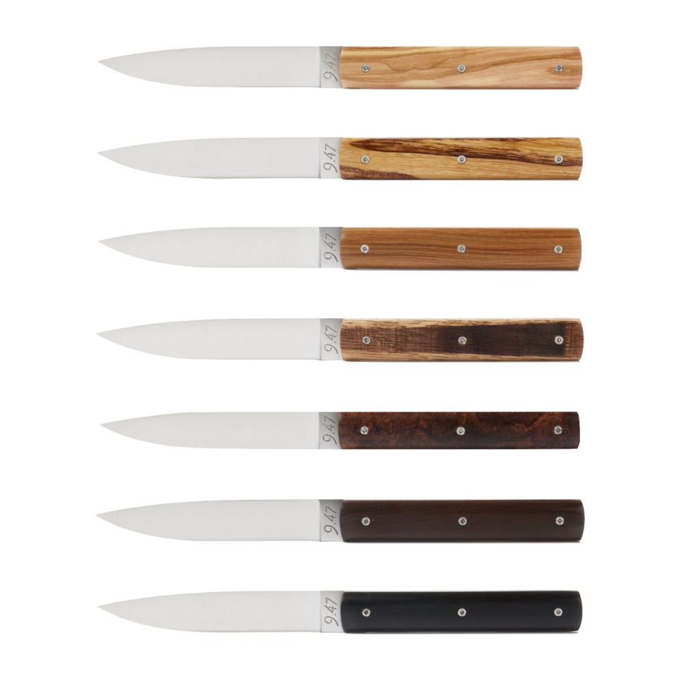 Fleischmesser 9.47, handgefertigt mit Holzgriff - Perceval in der Gruppe Tischgedeck / Besteck / bei The Kitchen Lab (2174-28793)
