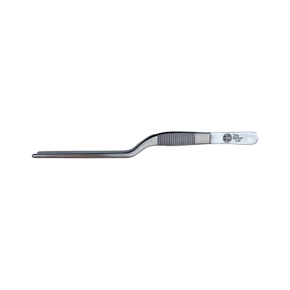 Pinzette, gekröpft, 20cm, silber - The Kitchen Lab in der Gruppe Kochen / Küchenutensilien / Zangen & Pinzetten bei The Kitchen Lab (2177-28870)