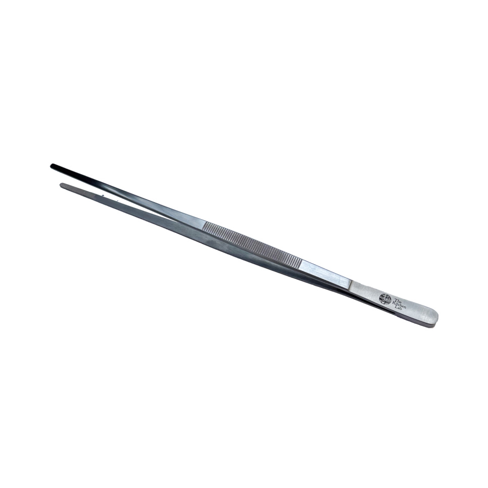 Tweezers, straight, 30cm, silver - The Kitchen Lab in the group Cooking / Kitchen utensils / Tongs & tweezers at KitchenLab (2177-28876)