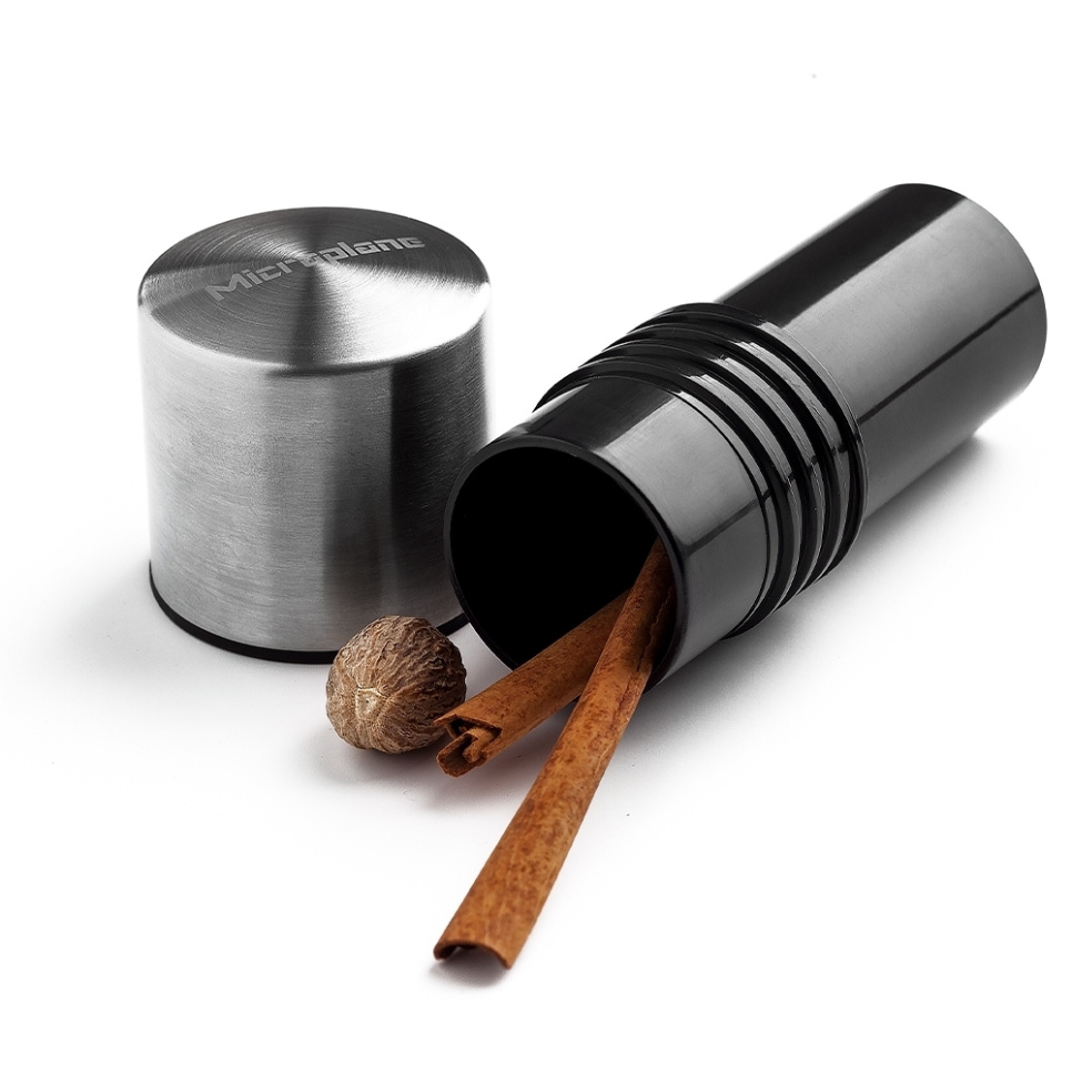 Gewürzmühle mit Aufbewahrung, 2in1 - Microplane