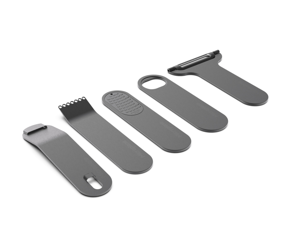Outils de bar, Style Line, Noir - Microplane