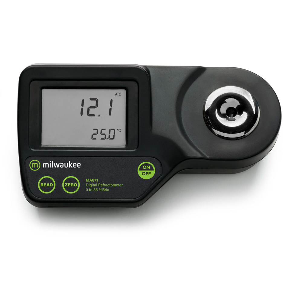 Refractometer / Sugar Meter 0-85% BRIX - Milwaukee in the group Cooking / Molecular cooking / Equipment for molecular gastronomy at KitchenLab (2182-31616)