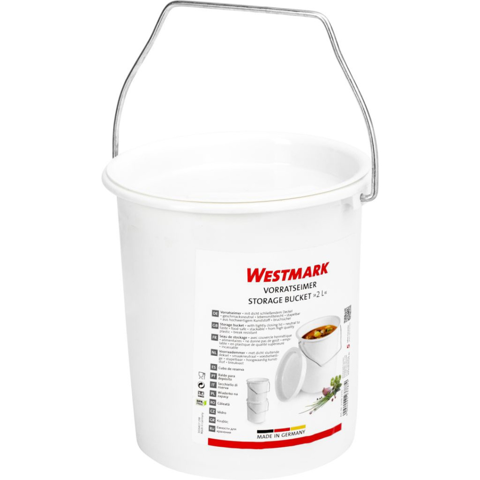 Kunststoff-Milcheimer, 2 l - Westmark