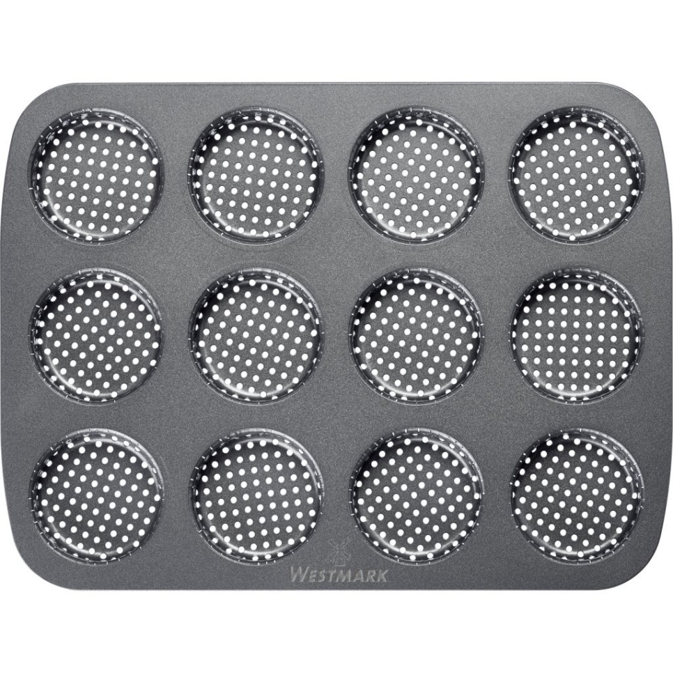 Gelochte Backform für Mini-Hamburgerbrötchen, antihaftbeschichtet - Westmark