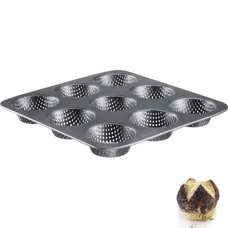 Perforated baking pan for envelope bread, non-stick - Westmark