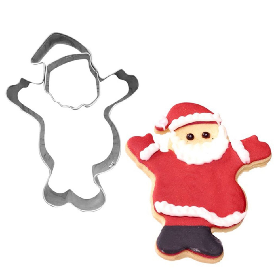 Lebkuchenform, Weihnachtsmann, 8 cm - Westmark