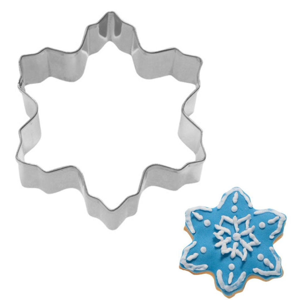 Lebkuchenform, Schneeflocke, 6 cm - Westmark