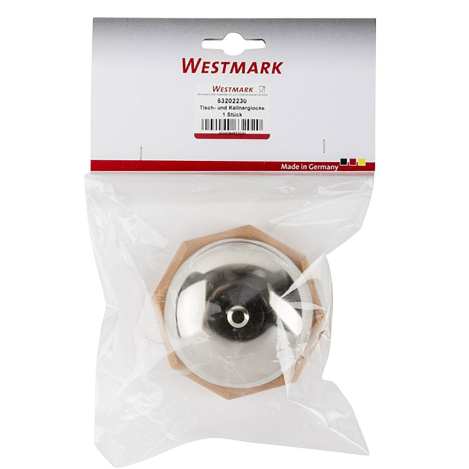 Ringglocke mit Holzsockel - Westmark