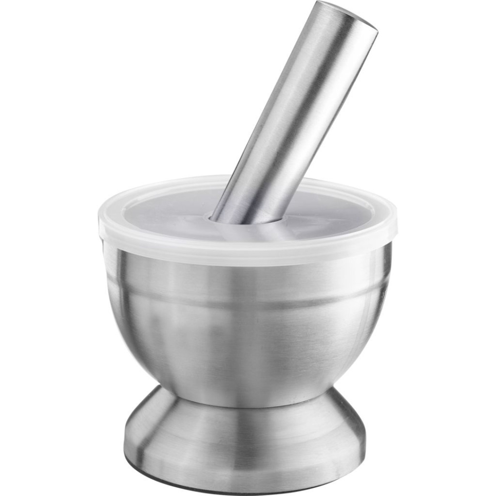 Stainless steel mortar with splash cap, 10 cm - Westmark in the group Cooking / Kitchen utensils / Mortars at KitchenLab (2190-32281)