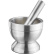 Stainless steel mortar with splash cap, 10 cm - Westmark