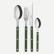 Cutlery set, 24 pieces, Bistrot, Green - Sabre Paris