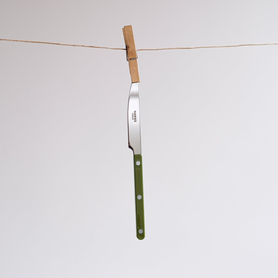 Set de couverts, 24 pièces, Bistrot, Green fern - Sabre Paris