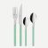 Cutlery set, 24 pieces, Bistrot, Pastel green - Sabre Paris