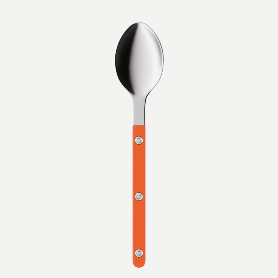 Cuillère à dessert, Bistrot, Orange - Sabre Paris dans le groupe Arts de la table / Couverts / Cuillères l\'adresse The Kitchen Lab (2195-32402)