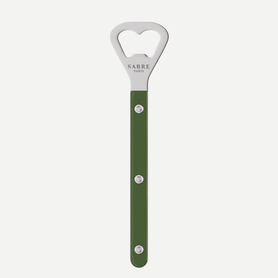 Bottle opener, Bistrot, Green - Sabre Paris in the group Cooking / Kitchen utensils / Cork screws, cap & can openers at KitchenLab (2195-32418)