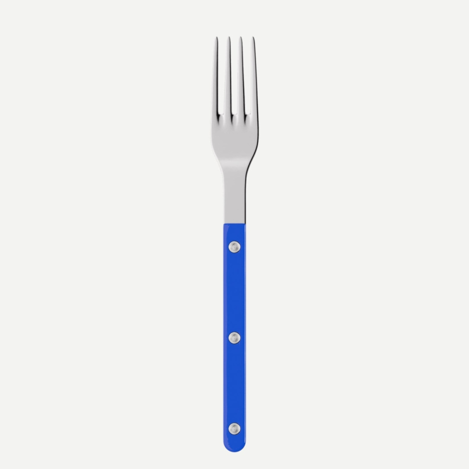 Fourche, Bistrot, Lapis blue - Sabre Paris dans le groupe Arts de la table / Couverts / Fourchettes l\'adresse The Kitchen Lab (2195-32444)