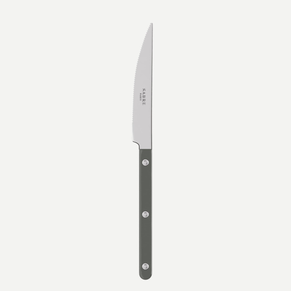 Table knife, Bistrot, Dark grey - Sabre Paris in the group Table setting / Cutlery / Knives at KitchenLab (2195-32454)