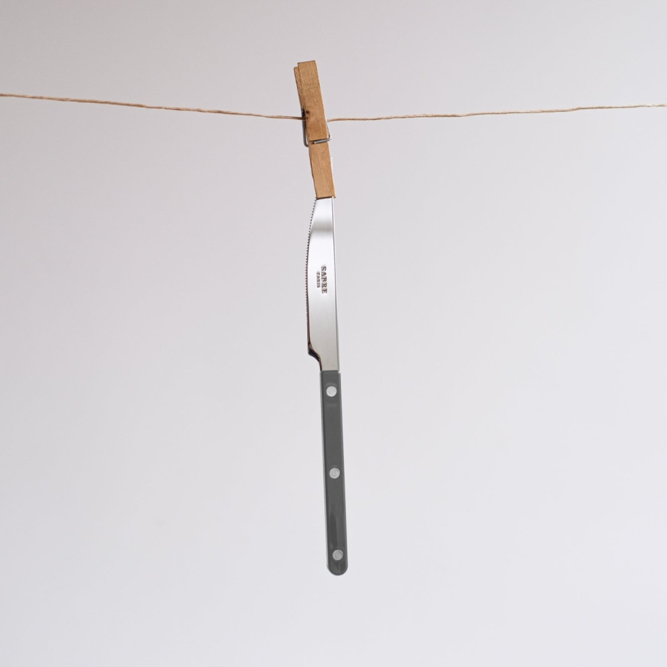 Table knife, Bistrot, Dark grey - Sabre Paris