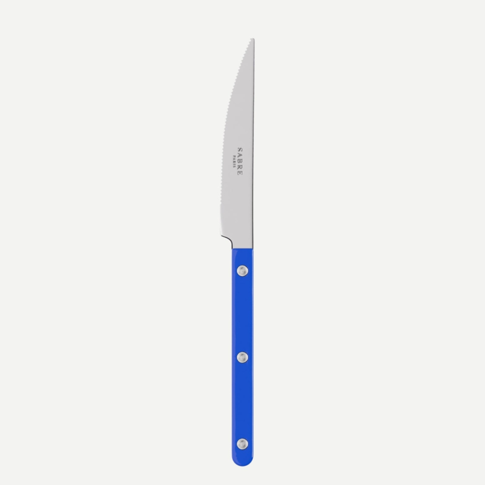 Couteau de table, Bistrot, Lapis blue - Sabre Paris dans le groupe Arts de la table / Couverts / Couteaux l\'adresse The Kitchen Lab (2195-32458)