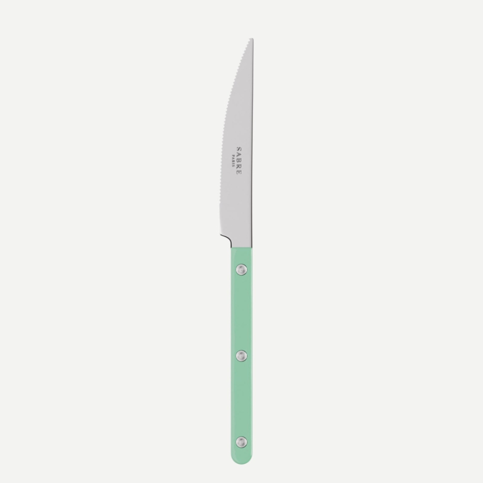 Couteau de table, Bistrot, Pastel green - Sabre Paris dans le groupe Arts de la table / Couverts / Couteaux l\'adresse The Kitchen Lab (2195-32460)