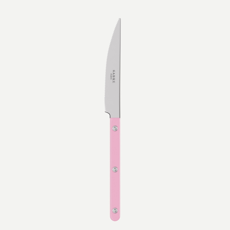 Couteau de table, Bistrot, Pink - Sabre Paris dans le groupe Arts de la table / Couverts / Couteaux l\'adresse The Kitchen Lab (2195-32461)