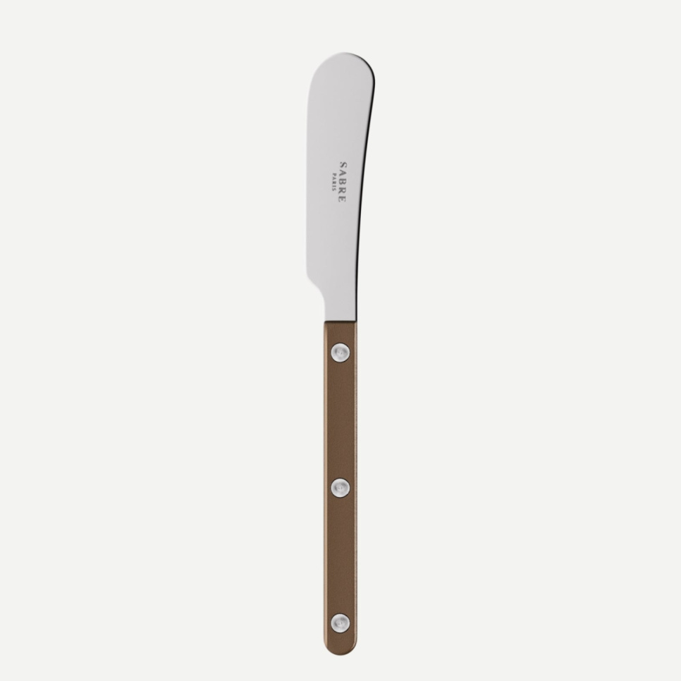 Butter spreader, Bistrot Pearly, Brown - Sabre Paris in the group Table setting / Cutlery / Butter knives at KitchenLab (2195-32541)