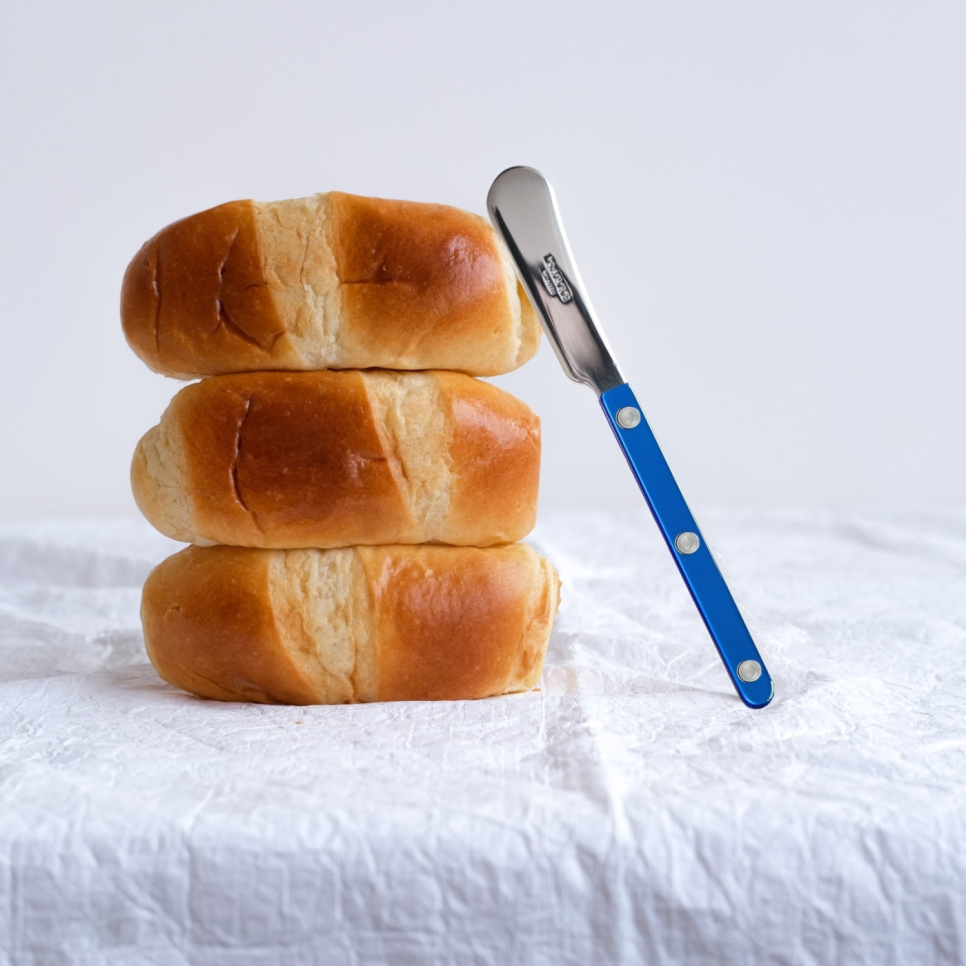 Butter spreader, Bistrot Pearly, Lapis blue - Sabre Paris