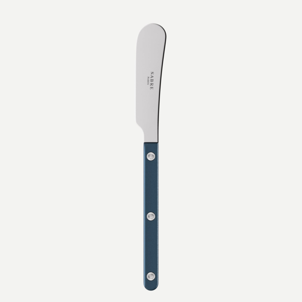 Butter spreader, Bistrot Pearly, Steel blue - Sabre Paris in the group Table setting / Cutlery / Butter knives at KitchenLab (2195-32558)