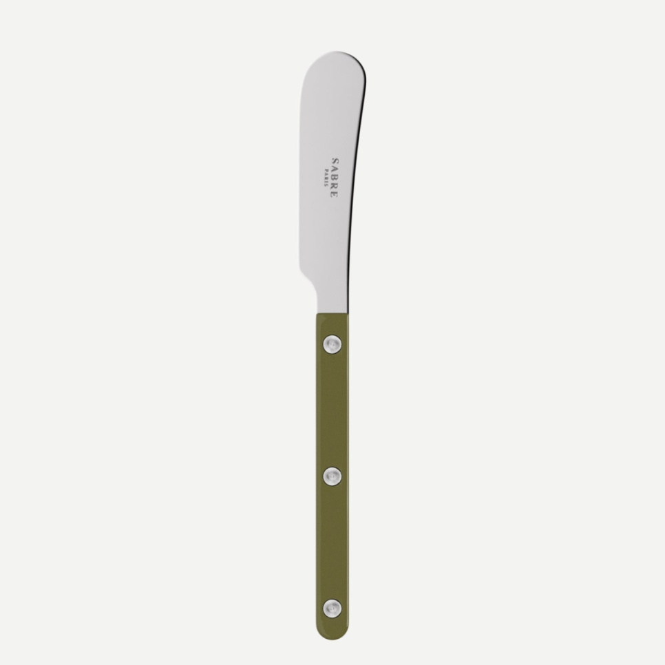 Butter spreader, Bistrot, Green fern - Sabre Paris in the group Table setting / Cutlery / Butter knives at KitchenLab (2195-32566)