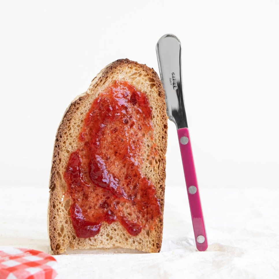 Butter spreader, Bistrot, Raspberry - Sabre Paris