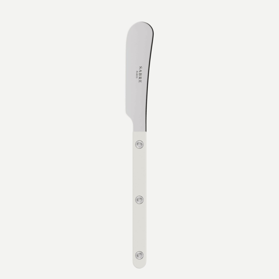 Butter spreader, Bistrot, White - Sabre Paris in the group Table setting / Cutlery / Butter knives at KitchenLab (2195-32574)