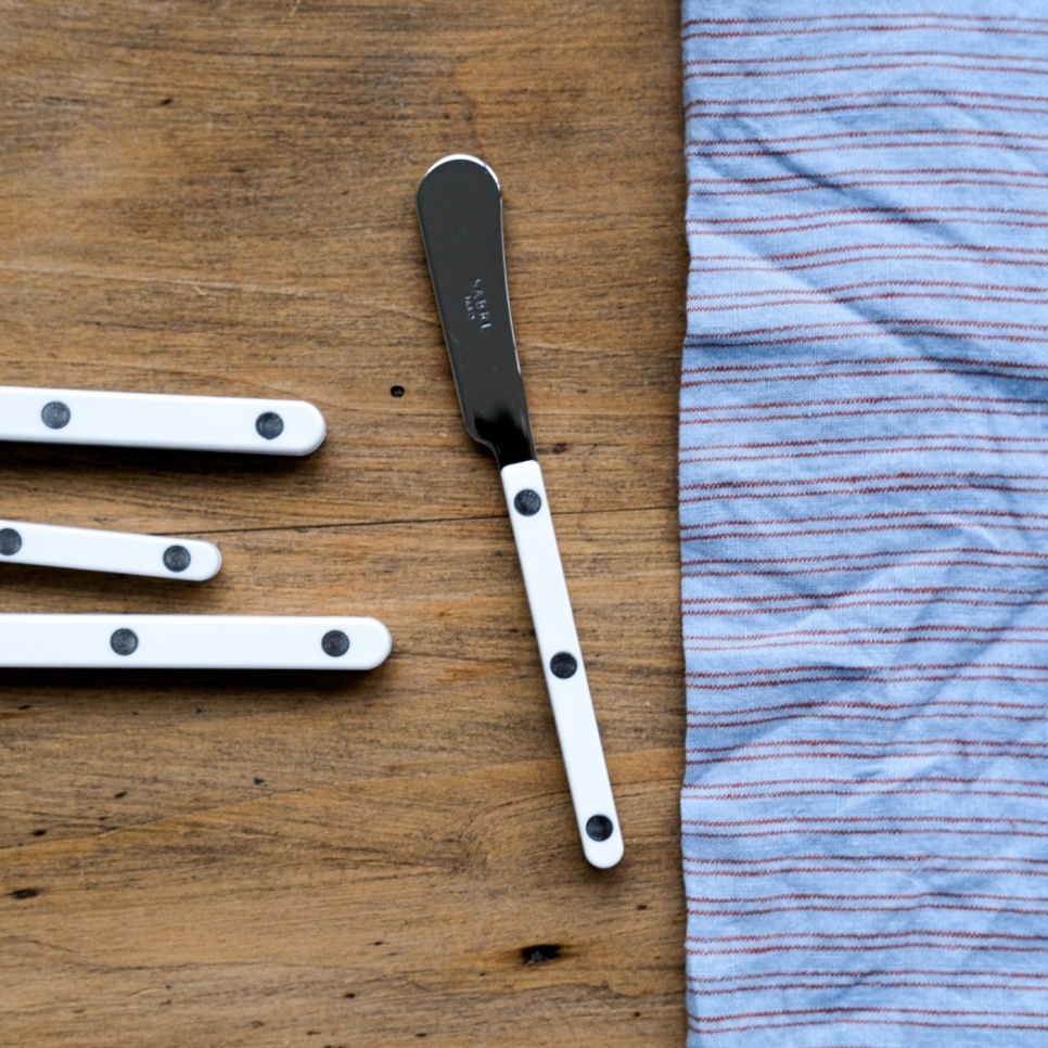 Butter spreader, Bistrot, White - Sabre Paris