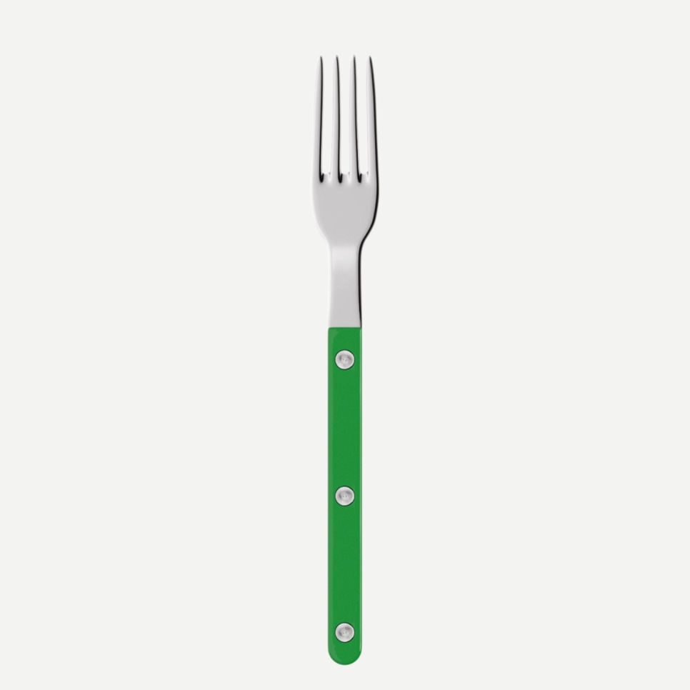 Fourchette à gâteau, Bistrot, Garden green - Sabre Paris dans le groupe Arts de la table / Couverts / Fourchettes l\'adresse The Kitchen Lab (2195-32621)
