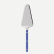 Cake server, Bistrot Pearly, Lapis blue - Sabre Paris