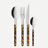 Cutlery set, 4 pieces, Bistrot Tortoise - Sabre Paris