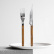 Besteckset, 24-teilig, Bistrot Teak - Sabre Paris