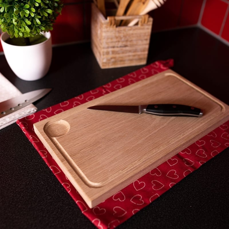 Planche en bois, 32x17x2,1 cm - AT-Line