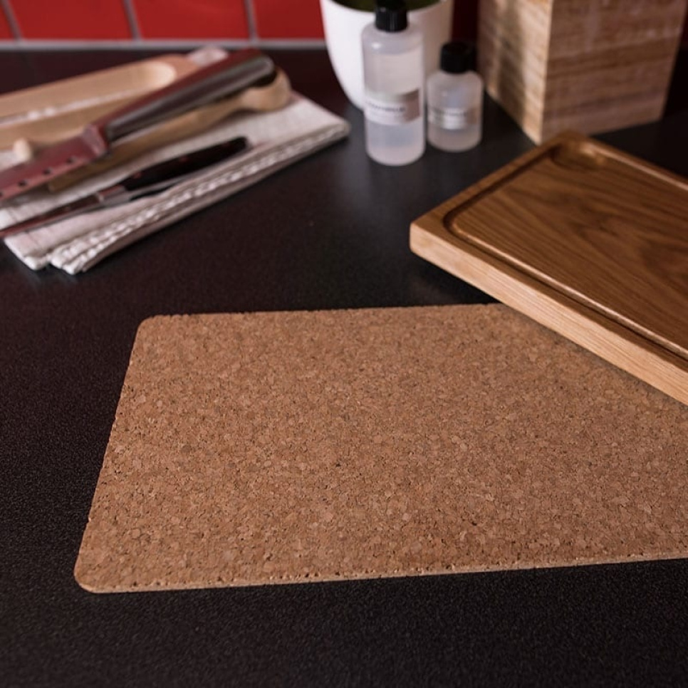 Cork Mat for Plank Serving Board, 32x17 cm - AT-Line