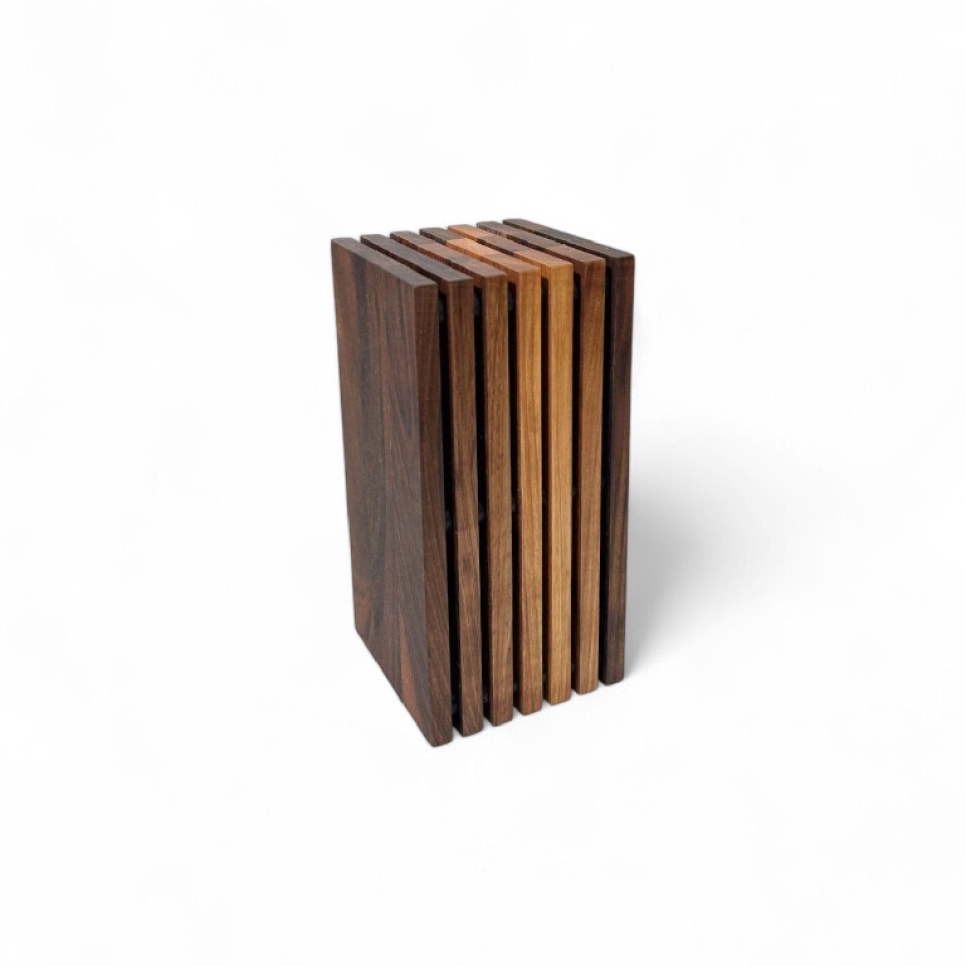Knife Block in Walnut - AT-Line