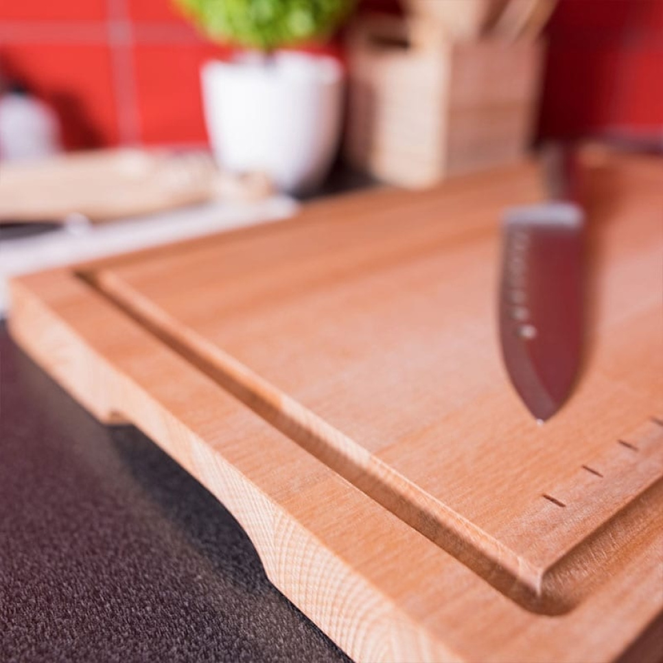 Carving Board in Oiled Beech, 48x30 cm - AT-Line