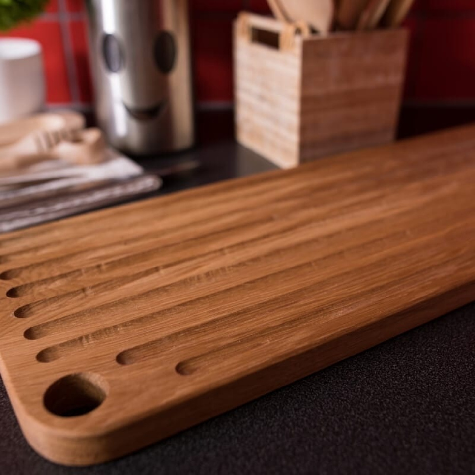 Bread Cutting Board in Oiled Oak, Brunch - AT-Line