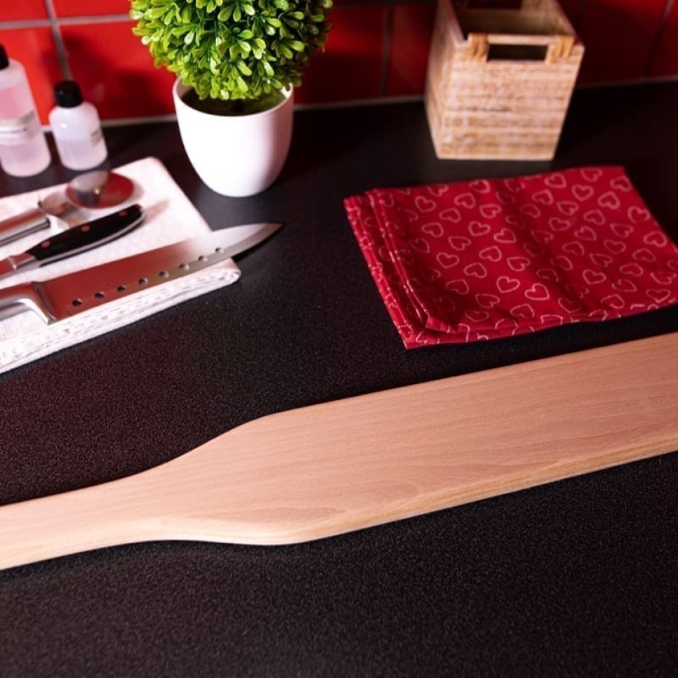 Stirrer in Beech, without Hole - AT-Line
