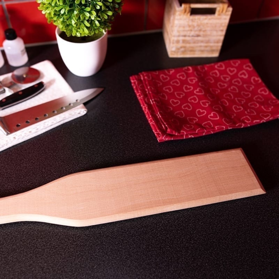 Stirrer in Beech, without Hole - AT-Line