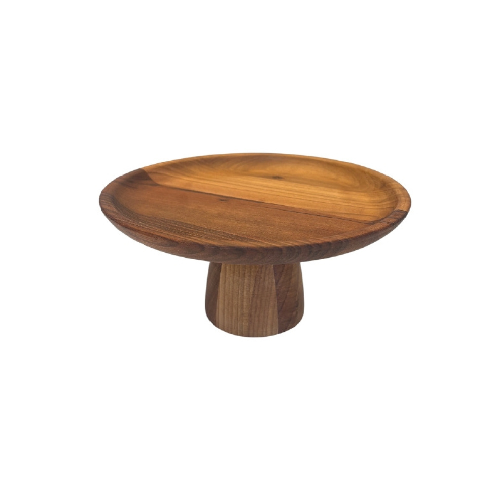 Walnut Cake Plate with Stand - AT-Line in the group Table setting / Other for Table Setting & Serving / Layout at KitchenLab (2212-36628)