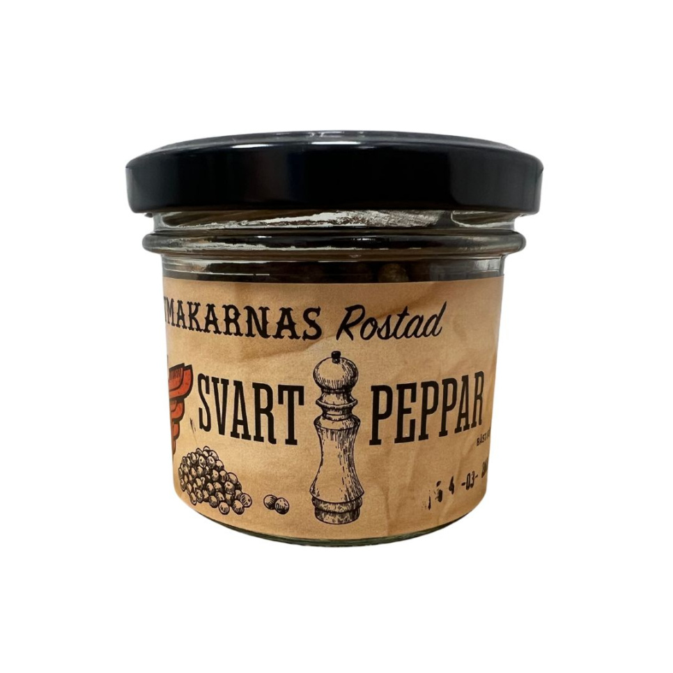 Roasted Black Pepper, 40g - Matmakarna in the group Cooking / Spices & Flavourings / Pepper at KitchenLab (2214-32985)