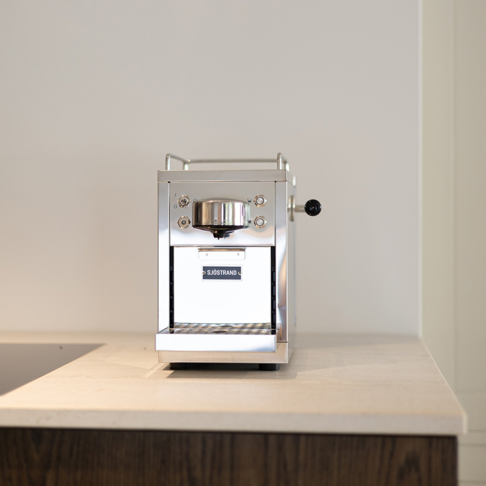Capsule Machine, The Original Espresso Capsule Machine, Stainless Steel - Sjöstrand