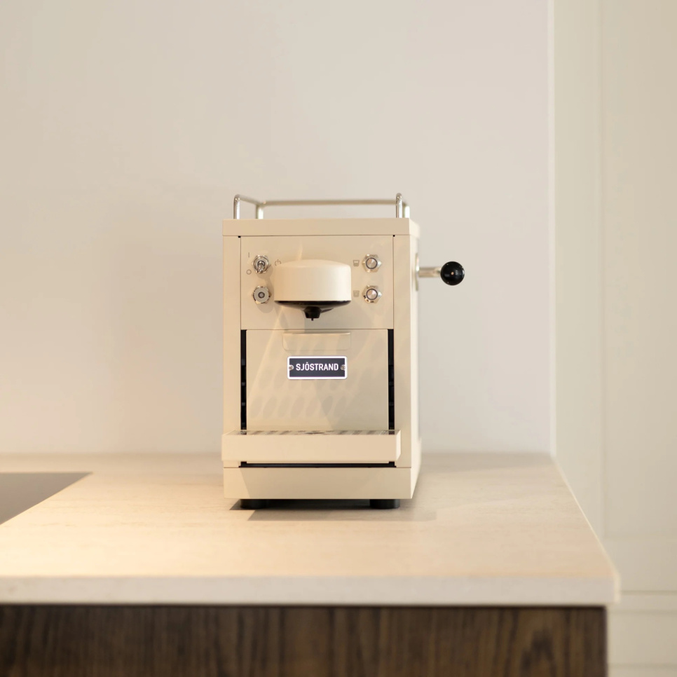 Capsule machine, The Original Espresso Capsule Machine, Beige - Sjöstrand