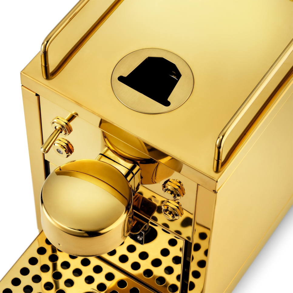 Capsule Machine, The Original Espresso Capsule Machine, Brass - Sjöstrand